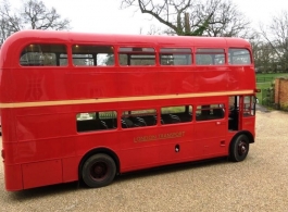 Classic London Bus for weddings in Windsor